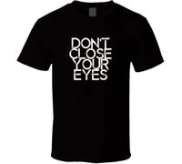 Dont Close Your Eyes Keith Whitley Country Music T T-Shirts à Manches Courtes Black(XX-Large)