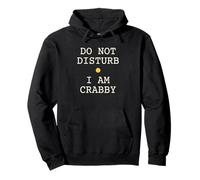 Don't Disturb I'm Crabby Crustacés Observer Sweat à Capuche