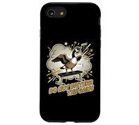 Don't Disturb The Gains Funny Gym Goose Haltérophile Coque pour iPhone SE (2020) / 7/8