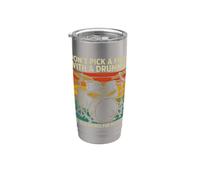 Dont drôle de ne pas choisir de se battre avec le batteur Gobelet isotherme en acier inoxydable double paroi