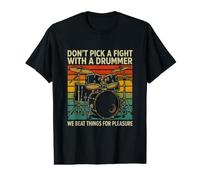 Dont drôle de ne Pas Choisir de se Battre avec Le Batteur T-Shirt Graphique avec Valeur