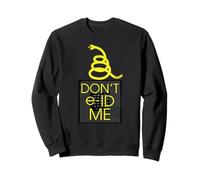 Don't e-ID Me Drapeau Anti-Identification numérique Motif Serpent Sweatshirt