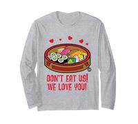 Don't Eat Us We Love You Sushi Manche Longue