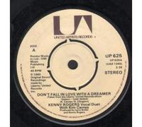 DON'T FALL IN LOVE WITH A DREAMER 7" (45) UK UNITED ARTISTS 1980 B/W INTRO GOIN HOME TO THE ROCK GIDEON TANNER (UP625)