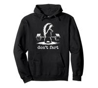 Don't Fart Skunk - Dire drôle d'amoureux d'haltérophilie Sweat à Capuche