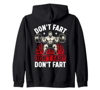 Don't Fart Weightlifting Humor Sweat à Capuche