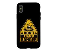 Don't Feed The Banger Funny Pickleball Humour Coque pour iPhone X/XS