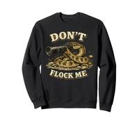 Don't Flock Me Funny Privacy Liberty Snake Vintage Sweatshirt