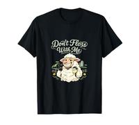 Dont Floss with Me Proud Sheep Farm, Jeu de Mots T-Shirt