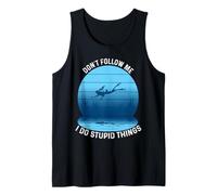 Don't Follow Me I Do Stupid Things Scuba Diving Diver Dive Débardeur