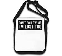 Don't Follow Me I'm Lost Too Sac à bandoulière Blanc