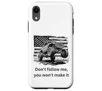 Don't Follow me, You Won't Make it 4x4 Off-Roading 4x4 Coque pour iPhone XR