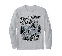 Don't Follow The Pack Lead It Wolf Manche Longue