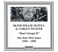 Don't Forget It: The Post-War Years 1949-1950 [Cd]