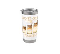 Don't Get Me Started Hobby Baker Kit de démarrage au levain Gobelet isotherme en acier inoxydable double paroi