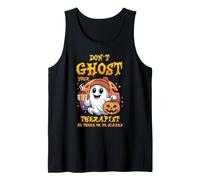 Don't Ghost Your Therapist Halloween | Plaidoyer pour la santé mentale Débardeur
