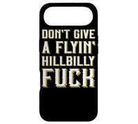 Don't Give A Flyin' Hillbilly Fuck - Cadeau Redneck Coque pour iPhone Air