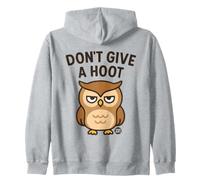 Don't Give A Hoot Funny Owl Sweat à Capuche