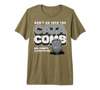 Don't Go Into The Catacomb Hell is Empty, Citations d'halloween T-Shirt Haut de Gamme
