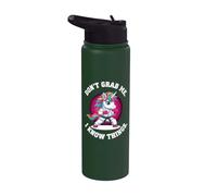 Don't Grab Me. I Know Things. Stainless Steel Insulated Water Bottle