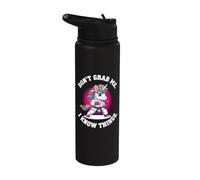 Don't Grab Me. I Know Things. Stainless Steel Insulated Water Bottle