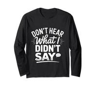Don't Hear What I Didn't Say Communication autisme - Manche Longue