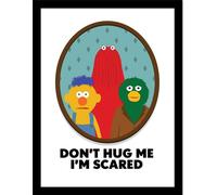 Don't Hug Me I'm Scared - Poster encadré "Trio", Portrait PM8816 (40 cm x 30 cm) (Colorful)