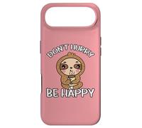 Don't Hurry Be Happy Paresseux Coque pour iPhone Air