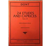 Dont, Jakob - 24 Etudes and Caprices Op. 35 - Violin solo - by Ivan Galamian - International