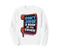 Don't Judge A Book by Its Cover Citation Dr Frank-N-Furter Sweatshirt