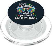Don't Judge Understand Love Autistic Kids Sensibilisation à l'Autisme PopSockets PopGrip pour MagSafe