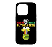 Don't Kiss Me I'm Irish Shenanigans Beer 2022 St Patrick Coque pour iPhone 15 Pro