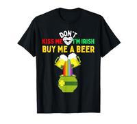 Don't Kiss Me I'm Irish Shenanigans Beer 2022 St Patrick T-Shirt