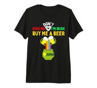 Don't Kiss Me I'm Irish Shenanigans Beer 2022 St Patrick T-Shirt Haut de Gamme