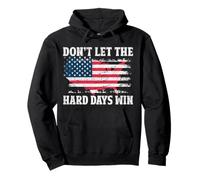 Don't Let The Hard Days Win Mental Motivational Citation Health Sweat à Capuche