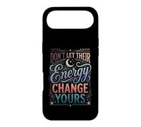 Don't Let Their Energy Change Yours Protection de la Paix Coque pour iPhone Air