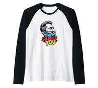 Don't Let Them Silence You T-Shirt Freedom of Speech Tee Manche Raglan