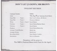 Don't Let Us Down Mr. Brown [UK Import]