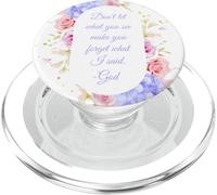 Don't Let What You See - Women Girls Floral Christian Faith PopSockets PopGrip pour MagSafe