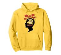 Don't Like You Voices in My Head Art de la santé mentale Sweat à Capuche, Unisexe pour Adultes, Citron, XL