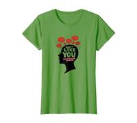 Don't Like You Voices in My Head Art de la santé mentale T-Shirt, Femme, Herbe, XXL