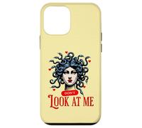 Don't Look at Me Medusa Snake Woman Cadeau Humoristique Coque pour iPhone 12 Mini