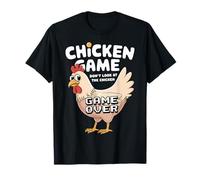 Don't Look at The Chicken Funny Chicken Game T-Shirt