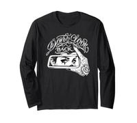 Don't Look Back Chicana Tatouage Gangster Chicano Clown Manche Longue