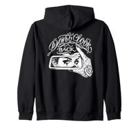 Don't Look Back Chicana Tatouage Gangster Chicano Clown Sweat à Capuche