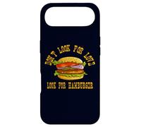 Don't Look for Love Look for Hamburger Lover Design Coque pour iPhone Air