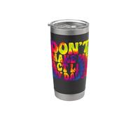 Don't Make Me Act Like My Daddy Funny Tie Dye Fête des Pères Gobelet isotherme en acier inoxydable double paroi