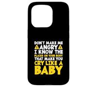 Don't Make Me Angry Drôle Physical Therapist PT Therapy Coque pour iPhone 15 Pro