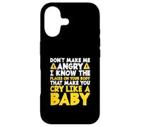 Don't Make Me Angry Drôle Physical Therapist PT Therapy Coque pour iPhone 17