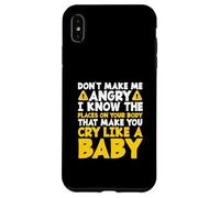 Don't Make Me Angry Drôle Physical Therapist PT Therapy Coque pour iPhone XS Max